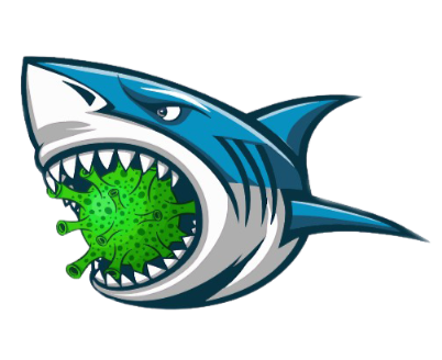 The Mold Shark mascot